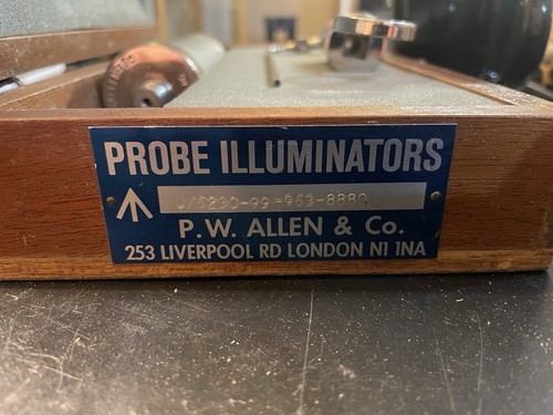 Allen illuminated probe - w,
