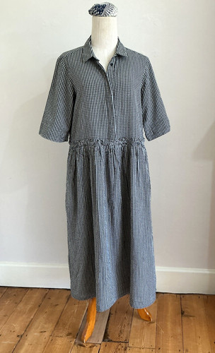 Toast gingham check shirt - toast,