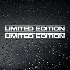 2 x Limited Edition Stickers