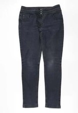 Womens Blue Cotton Blend