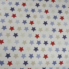 Fryetts Galaxy Stars Blue Multi PVC WIPE CLEAN Oilcloth Tablecloth