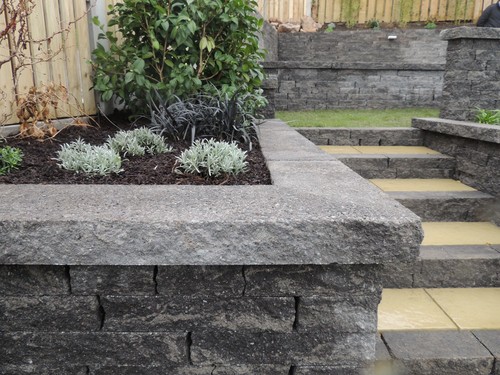 Coping stones dark grey - dark,