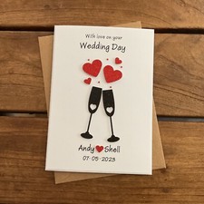 Handmade personalised Wedding