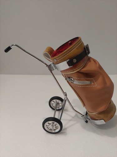 Desk tidy golf bag - trolly,