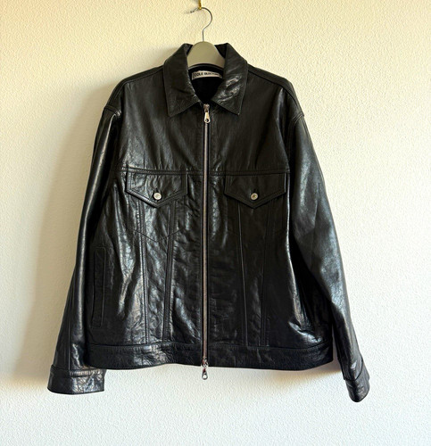 Cole buxton leather - leather, trucker