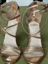 Faith Rose Gold Strappy Back