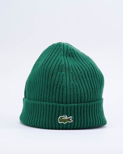 Lacoste green crocodile ribbed - green,