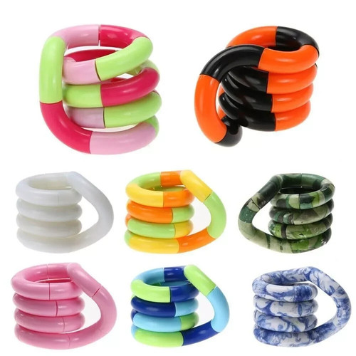 Fidget string tangle toy - fidget,