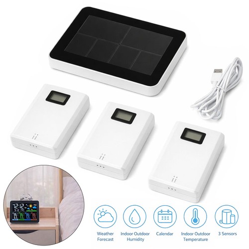 Lcd digital wireless weather - lcd,