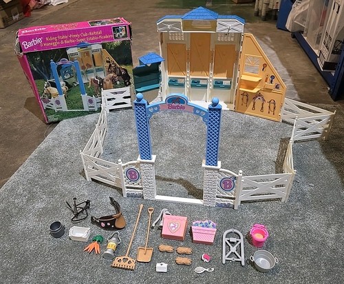 Vintage 1998 barbie riding - vintage,