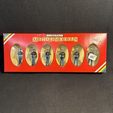Britains Lead Painted Soldiers Set 7302, US marines X 5 & Sergeant.good. 1982.