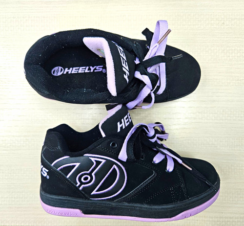 Heelys girls black - heelys, black/purple