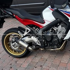 Exhaust For Honda CB650F CBR650F High Level Titanium Style GP Silencer 2014-2020