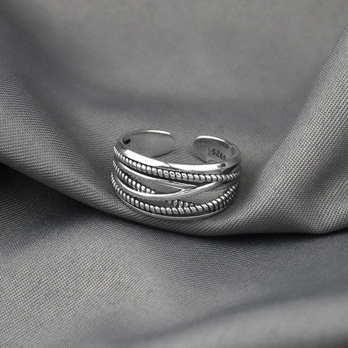 Chunky sterling silver - silver, plated
