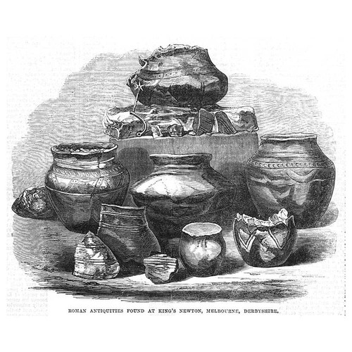 Derbyshire roman antiquities - derbyshire,