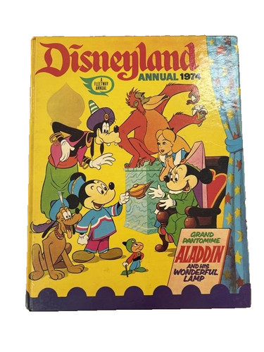 Vintage disneyland annual 1974 - disneyland,