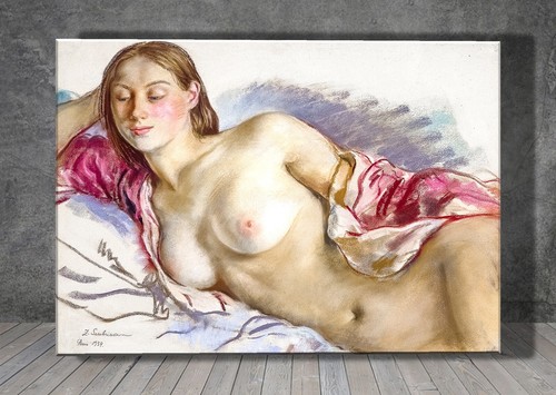 Zinaida serebryakova reclining - zinaida,