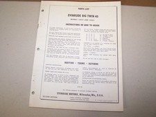 1961 Evinrude Outboard Factory