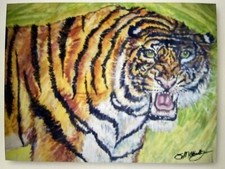 tiger painting