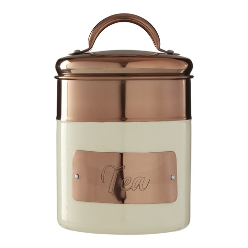 Prescott cream copper - cream, embossed
