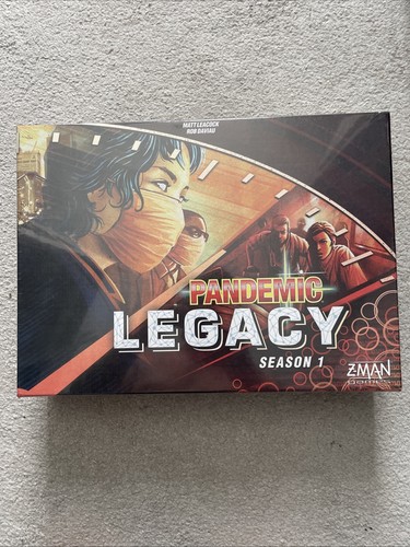 Pandemic legacy season red - pandemic,