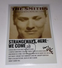 SIGNED JOHNNY MARR MIKE JOYCE