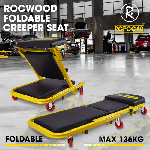 Creeper seat rocwood folding - seat,