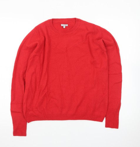 Jigsaw women red - red, wool