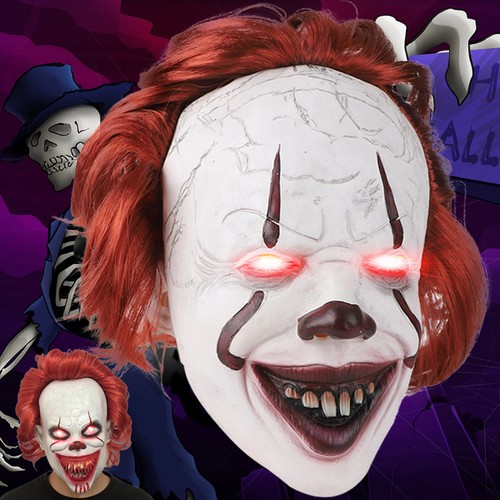 Halloween scary joker - halloween,