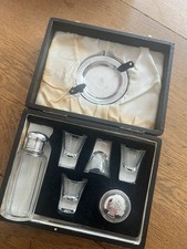 7 Piece Communion Set - Sheffield 1960? W.B&S LTD