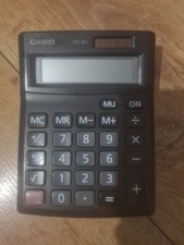 Casio MS-8V Desk Calculator Black