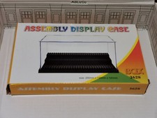 Acrylic Plastic Display Box Case for Minifigures Blocks 3 Steps Yellow base