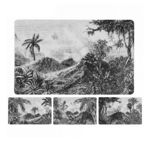 Set placemats volcano - set,