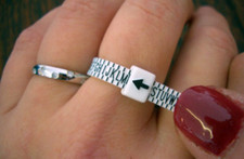 RING FINGER SIZER GAUGE GOLD