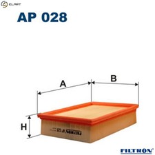 AIR FILTER AP 028 FOR WIESMANN