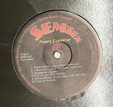 Semtex Recordings - Plastic Explosive EP - 12" Vinyl 1994 UK Techno / Gabber