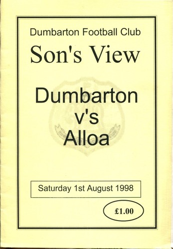 Dumbarton alloa athletic - v,