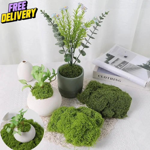 Fake moss dark green - fake,