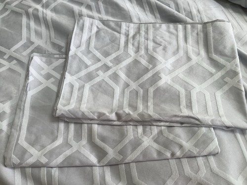 Super king duvet set - duvet, grey