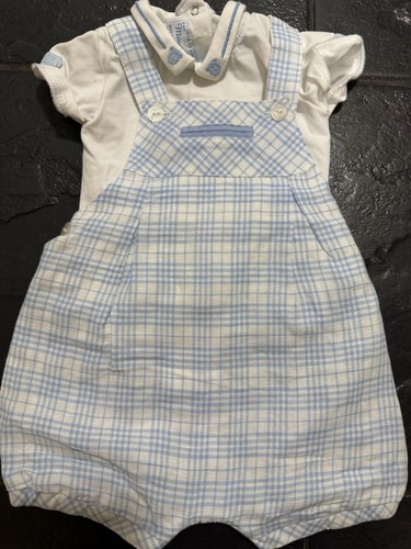 New born shorts dungaree set - new,
