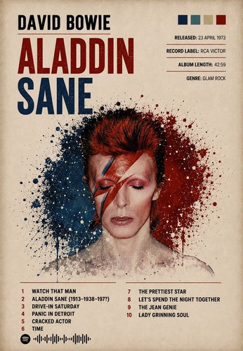 David bowie aladdin sane - david,