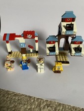 GLOVE WORLD SPONGEBOB SQUAREPANTS LEGO SET 3816 4 MINI FIGS NOT COMPLETE