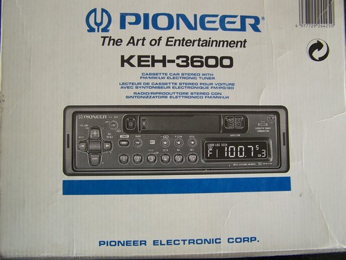 Pioneer keh 3600 vintage - pioneer, keh-3600