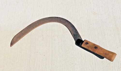 Vintage antique hand - antique, sickle