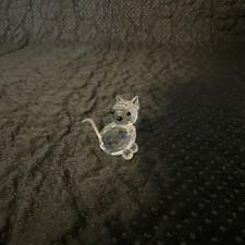 Vintage Swarovski Sitting Cat