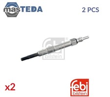 176136 ENGINE GLOW PLUGS FEBI BILSTEIN 2PCS FOR VAUXHALL ASTRA V,VECTRA II