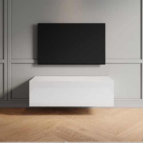 100 200cm high gloss wall - 100/200cm,