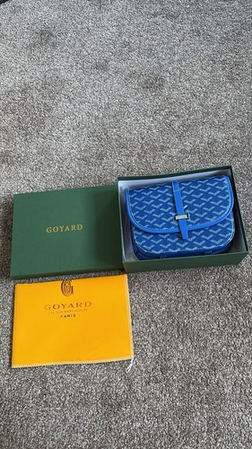 Goyard blue goyardine small - blue,