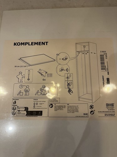 Ikea komplement adjustable - ikea,