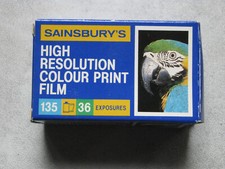 Unexposed Sainsbury's 35mm